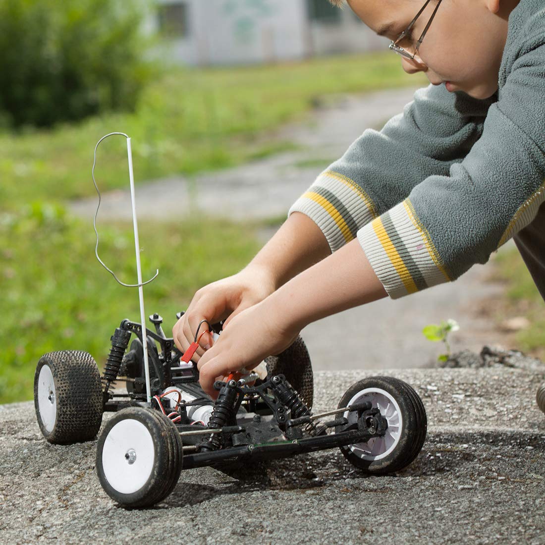 uxcell 4mm x 300mm 304 Stainless Steel Solid Round Rod for DIY Craft - 5pcs - Image 4