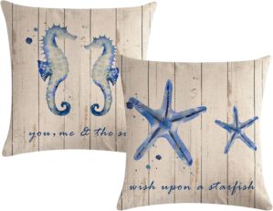 7COLORROOM Set of 2 Vintage Sea Pil...