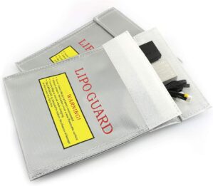RLECS 2pcs RC Lipo Safe Bag Firepro...