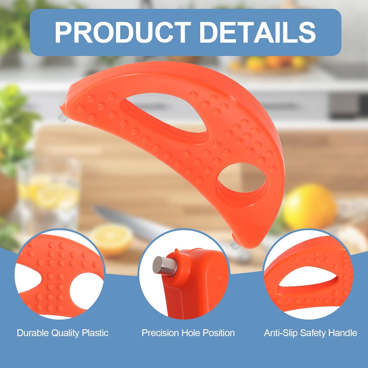 Crescent Tool Compatible with Jack Lalanne Power Juicer CL003AP E1188 E1189 MT1000, Juicer Repalcement Parts, Easy Install Replacement Kit for Home - Image 3