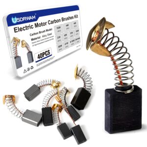 40Pcs Electric Motor Carbon Brushes...