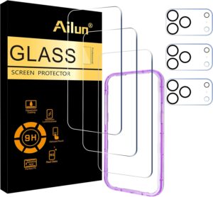 Ailun 3 Pack Screen Protector for i...
