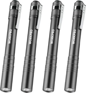 WORKPRO LED Pen Light, Aluminum Pen...
