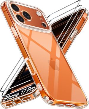 ivoler 3-in-1 Clear Case Designed f...