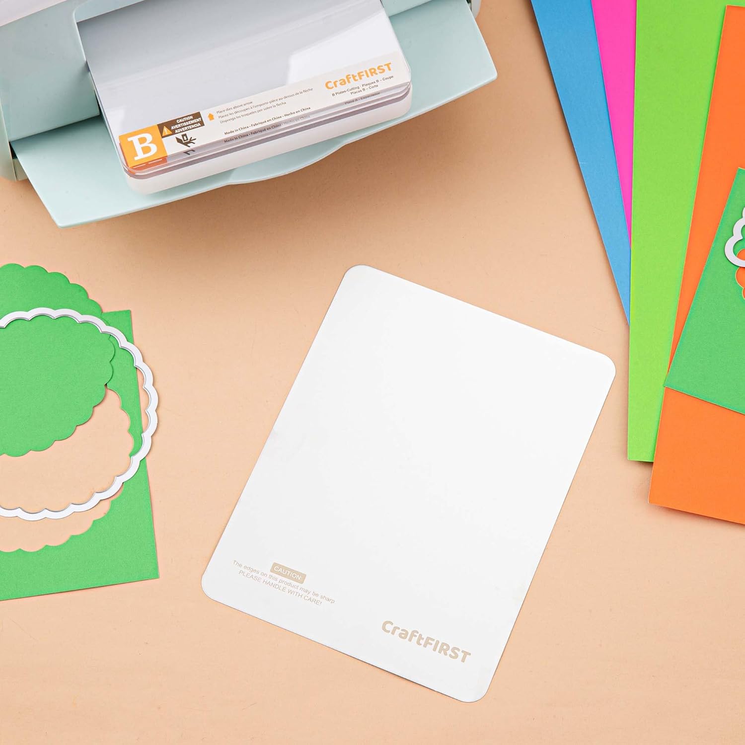 CraftFIRST Metal Shim Plate Compatible with Cuttlebug Die Cutting Machine 5.87 x 7.75" - Image 3