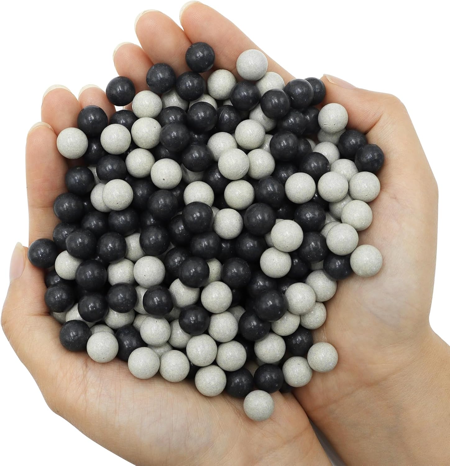 oubert 300 Pcs Clay Slingshot Ammos 10mm Biodegradable Sling Shot Ammo Ball for Slingshot Hunting and Target Practice - Image 6