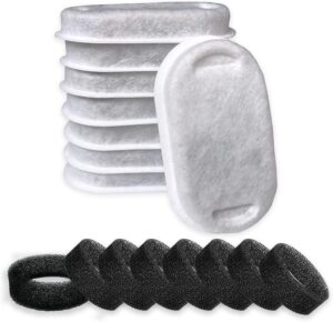 8 Pack Filters+8 Sponges for Stainl...