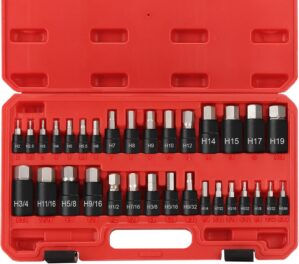 RIMKOLO Hex Impact Bit Socket Set, ...