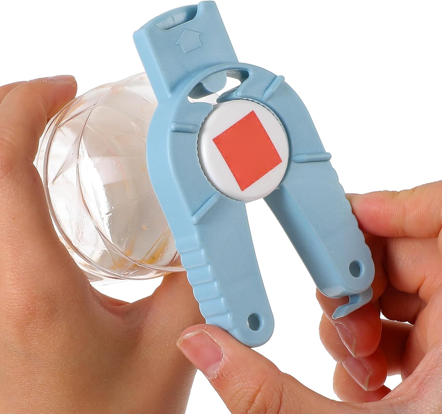 Yuanchu 4 Pcs Plastic Bottle Cap Openers, 3 in 1 Water Bottle Opener Multi-Purpose Soda Can Opener Pull Tab Opener for Arthritic Hands Seniors - Image 3