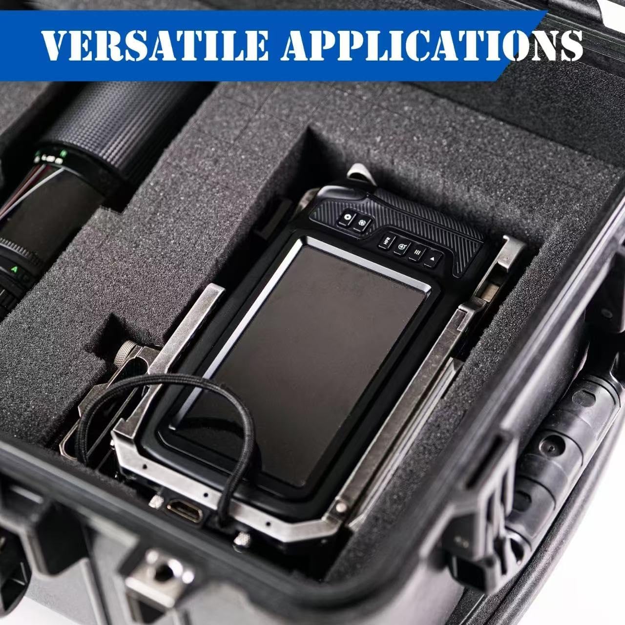 6 Pcs Pick and Pluck Foam 16" L x 12" W Packing Pick Apart Foam Inserts for Case Pre-Cubed High Density for Case Tool Camera - Image 4