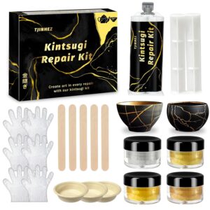 Kintsugi Repair Kit, Food Safe Gold...