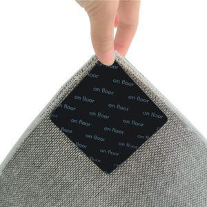 12 Pcs Rug Pad Gripper for Hardwood...