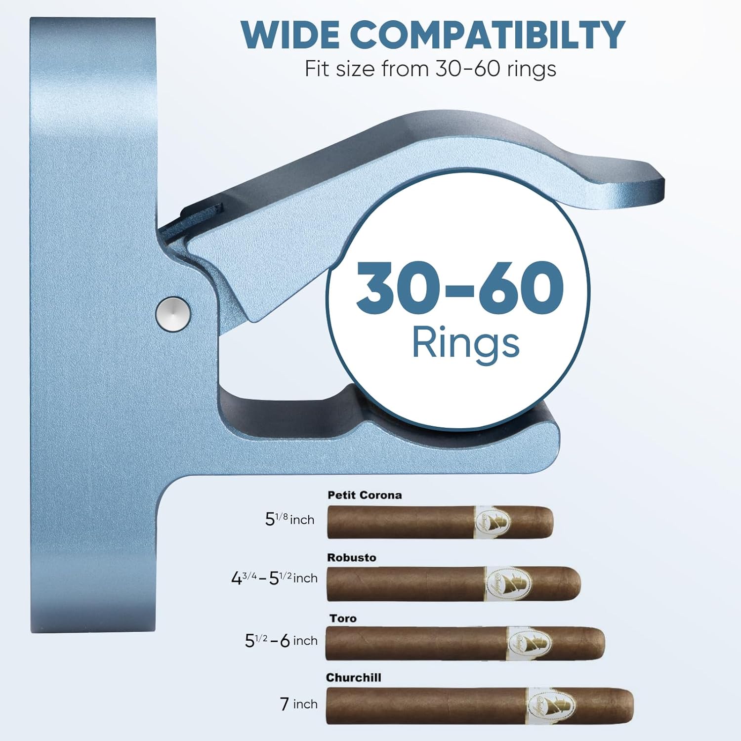 Magnetic Golf Holder Clip for Golf Cart Aluminum Alloy Stand Clip - Universal Golf Cart Hold 30-60 Rings Magnetic Clip Golf Gifts for Golfers Golf Accessories - Image 5