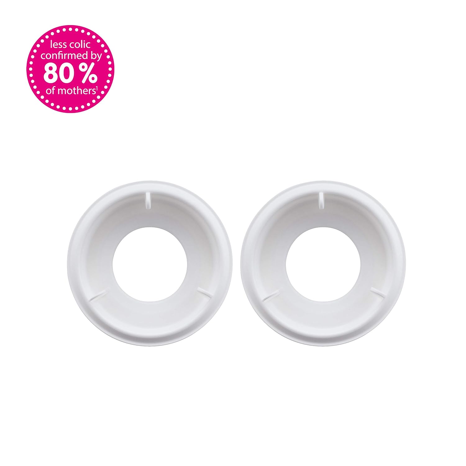 MAM Bottle Nipples Fast Flow Nipple Level 3, for 4+ Months, SkinSoft Silicone Nipples & Easy Start Anti Colic Bottle Valve Replacement,2 Count (Pack of 1) - Image 6