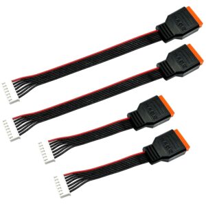 4Pcs JST-XH Balance Cable 2-6S 3S L...