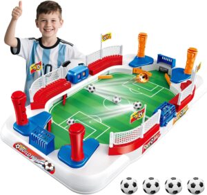 Mini Foosball Table Soccer Board Ga...
