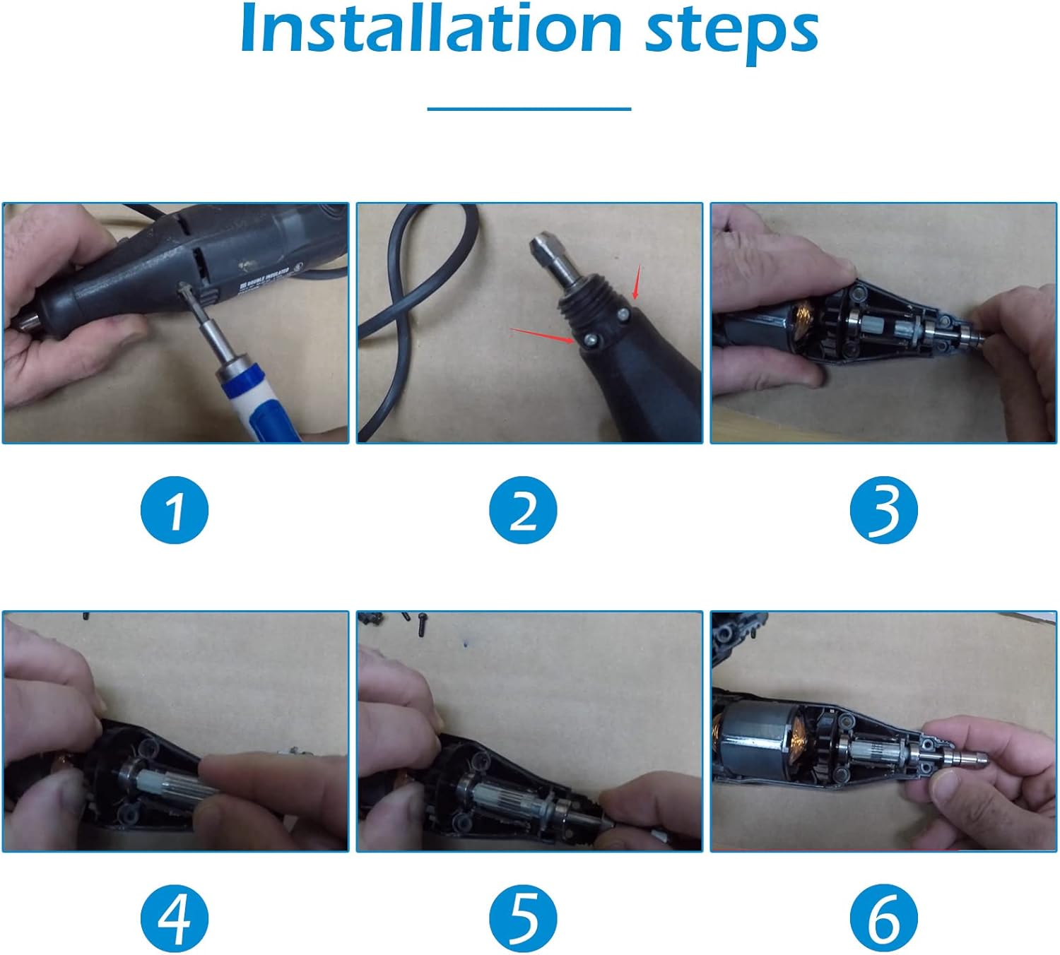 Replacement 395 Rotary Multi Tool Coupling Compatible with Dremel Parts 2615294309-4 Pack - Image 4