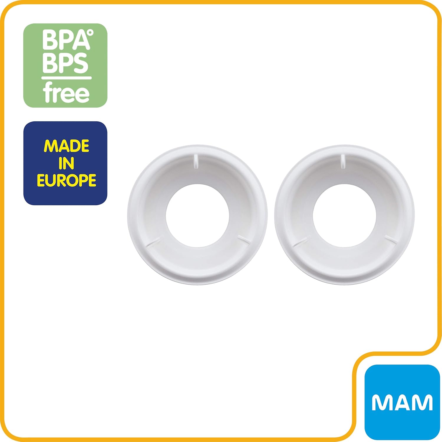 MAM Bottle Nipples Fast Flow Nipple Level 3, for 4+ Months, SkinSoft Silicone Nipples & Easy Start Anti Colic Bottle Valve Replacement,2 Count (Pack of 1) - Image 7