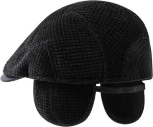 Gvatasz Earflaps Newsboy Hats for M...