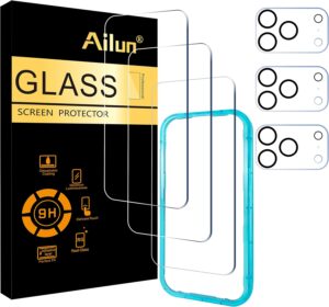 Ailun 3 Pack Screen Protector for i...