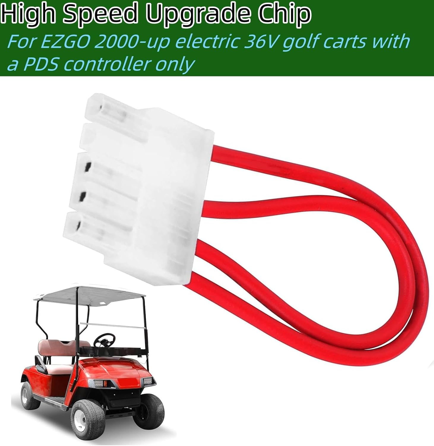 Dr.Acces Golf Cart High Speed Upgrade Chip for EZGO Electric (Yearly 2000-Up) Pds TXT Freedom - Image 4