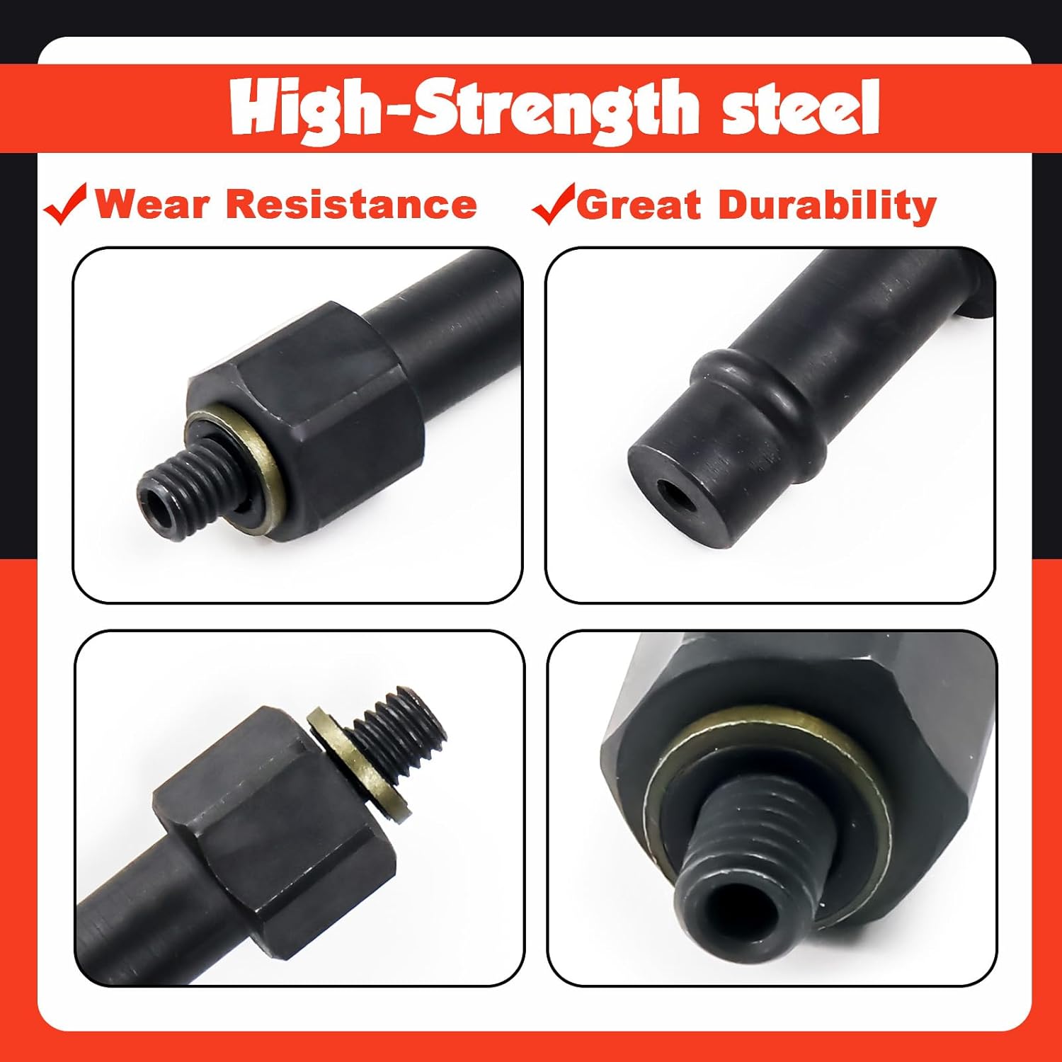 FEIMAOTUI DT-51190 Transmission Oil Fill Adapter Compatible with GM 8L90 Engine - Image 5