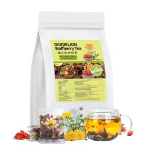 Dandelion Wolfberry Tea Bags, Natur...