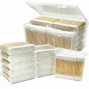 Bamboo Cotton Swabs 1000 Count R...