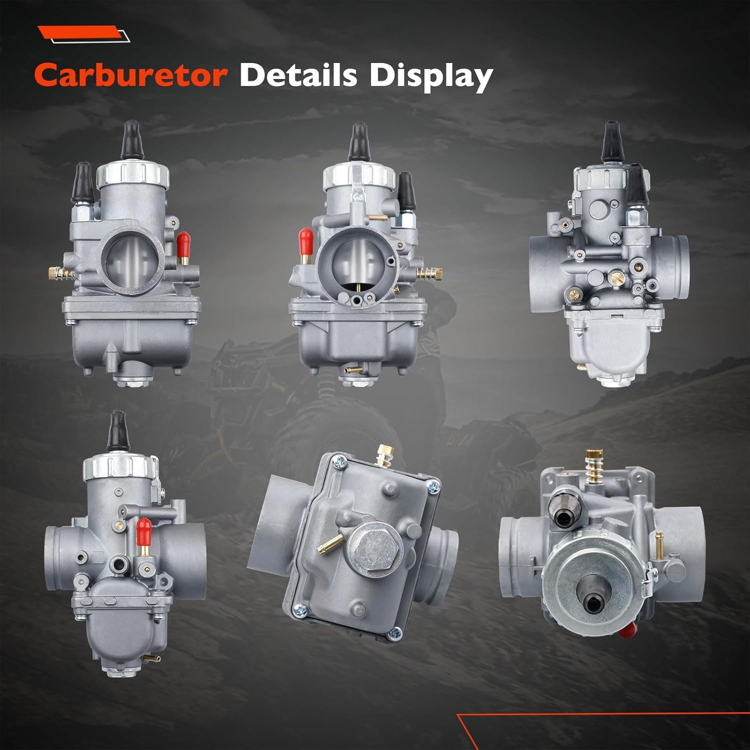 2 Stroke Polaris Carburetor Compatible with Scrambler Sportsman Sport Xplorer Trail Blazer Big Boss 400 400L 1994-2002 Engines Carb Replace#3130710 3130574 3130957 3131323 3131404 - Image 6