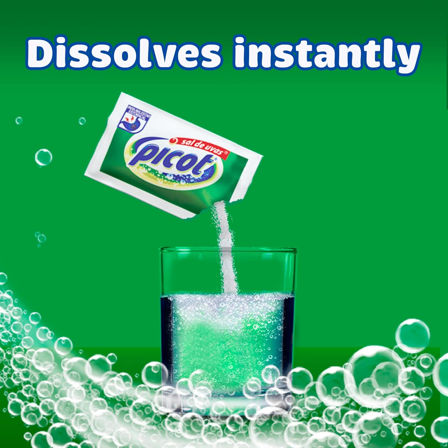 Sal de Uvas Picot, Effervescent Powder Solution, Antacid, 0.17 Oz, 3-Pack of 8 Packets, 3 Boxes. - Image 5