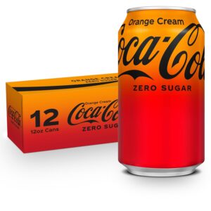 Coca-Cola Zero Sugar Orange Cream S...