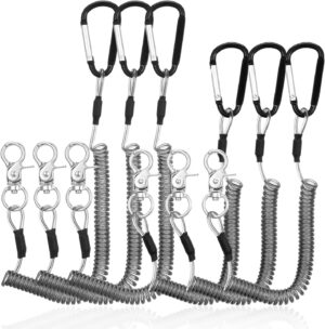 ElevateTech 6 Pack Coiled Fishing L...