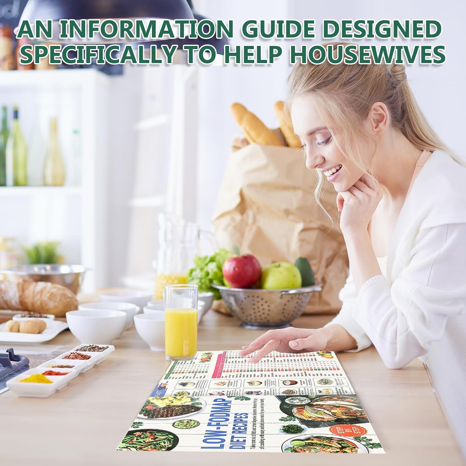 Diabetic Food List and Meal Planner(1 Set - 3 Sheets), Food Chart Posters, Diet Meals Prep Guide, Meal Planner Meal Plan, Elimination Diets Recipes for Beginners - Image 2