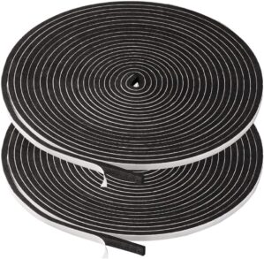 2 Rolls Weather Stripping,1/4 Inch ...