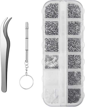 1100Pcs Eyeglasses Repair Kit, Tiny...