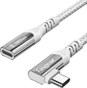 Fasgear USB C Extension Cable 1.6ft...