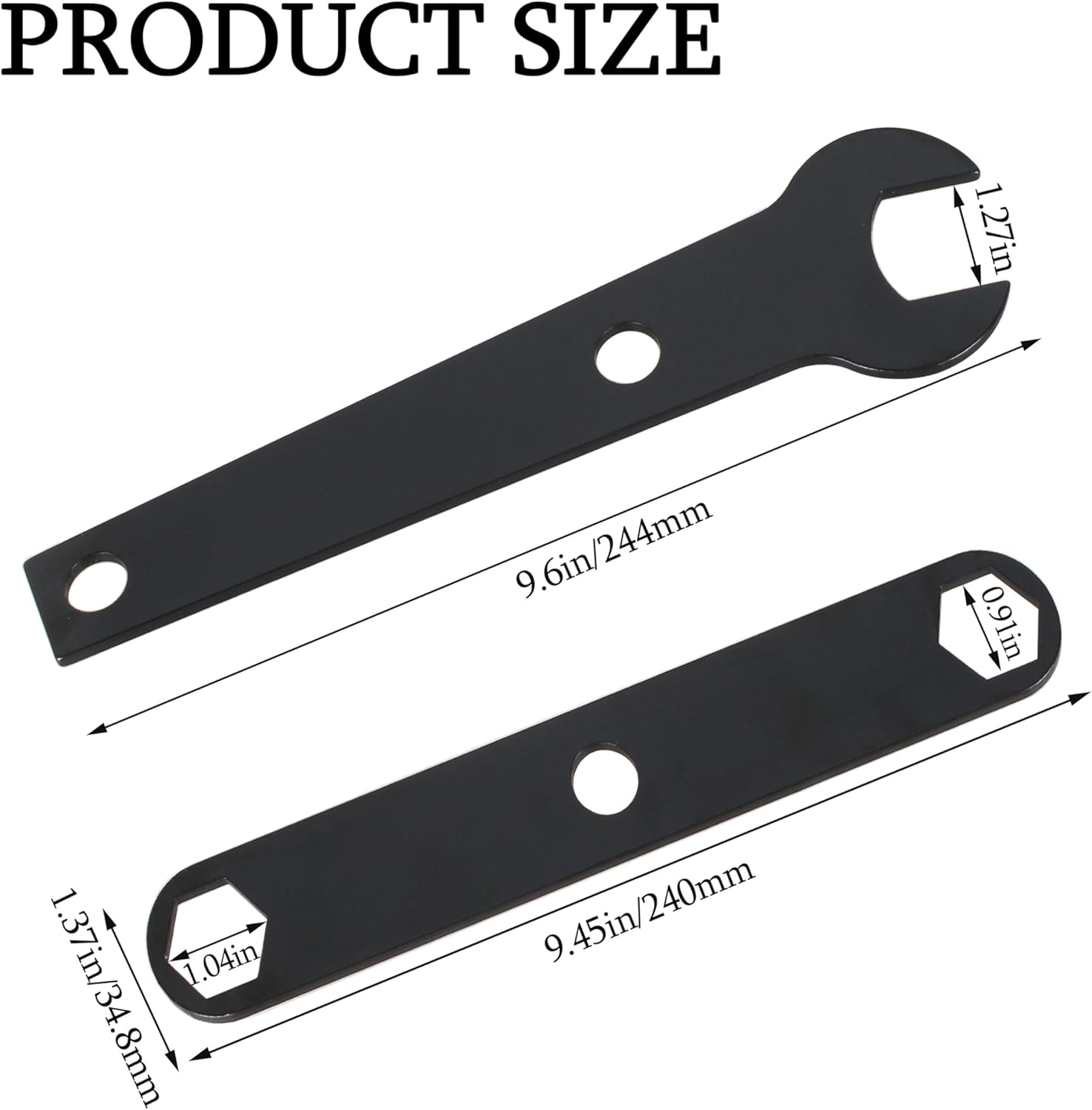 0101010312 0101010313 Table Saw Wrench Set for Ryobi 10" able Saw RTS10, BTS10, BTS10S, BTS12S, RTS10, RTS21 Replace Blade, fits Craftsman Delta Table Saw Blade Replacement - Image 2