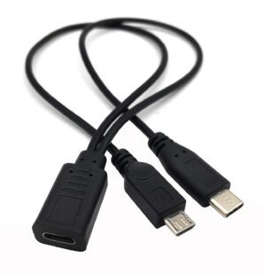 Traovien USB C Splitter Cable, USB ...