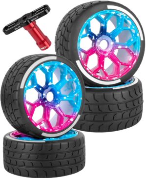 BRCatWPark RC Wheel Highway Tires f...