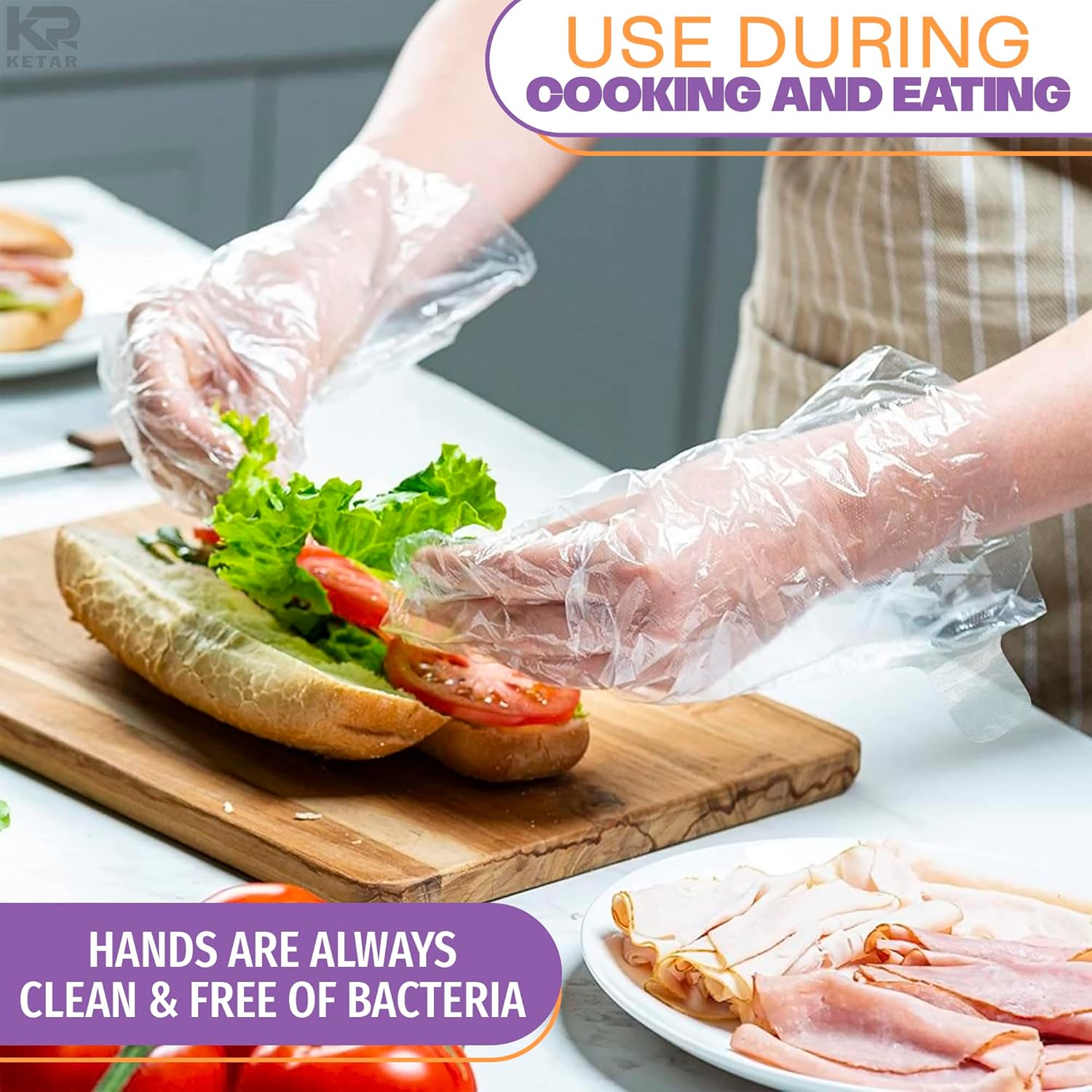 200Pcs Plastic Foot Covers Disposable Socks Foot Gloves and 200Pcs Paraffin Baths Disposable Gloves for Cleaning - Image 9