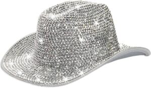 Neon Holographic Western Cowboy Hat...