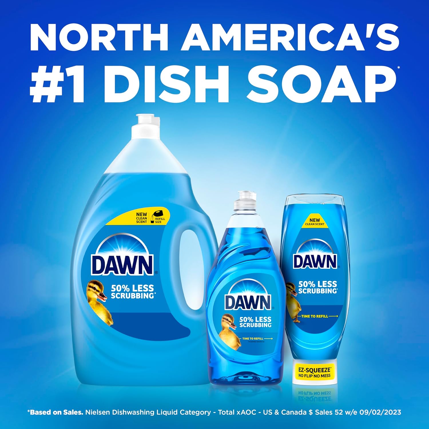 Dawn Dish Soap Ultra Dishwashing Liquid, Dish Soap Refill, Dish Detergent Liquid, Original Scent, 56 Fl Oz (Pack of 2) - Image 8