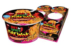 Nissin Hot & Spicy Fire Wok, S...