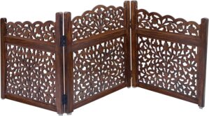 Wooden Foldable Pet Dog Safety Gate...