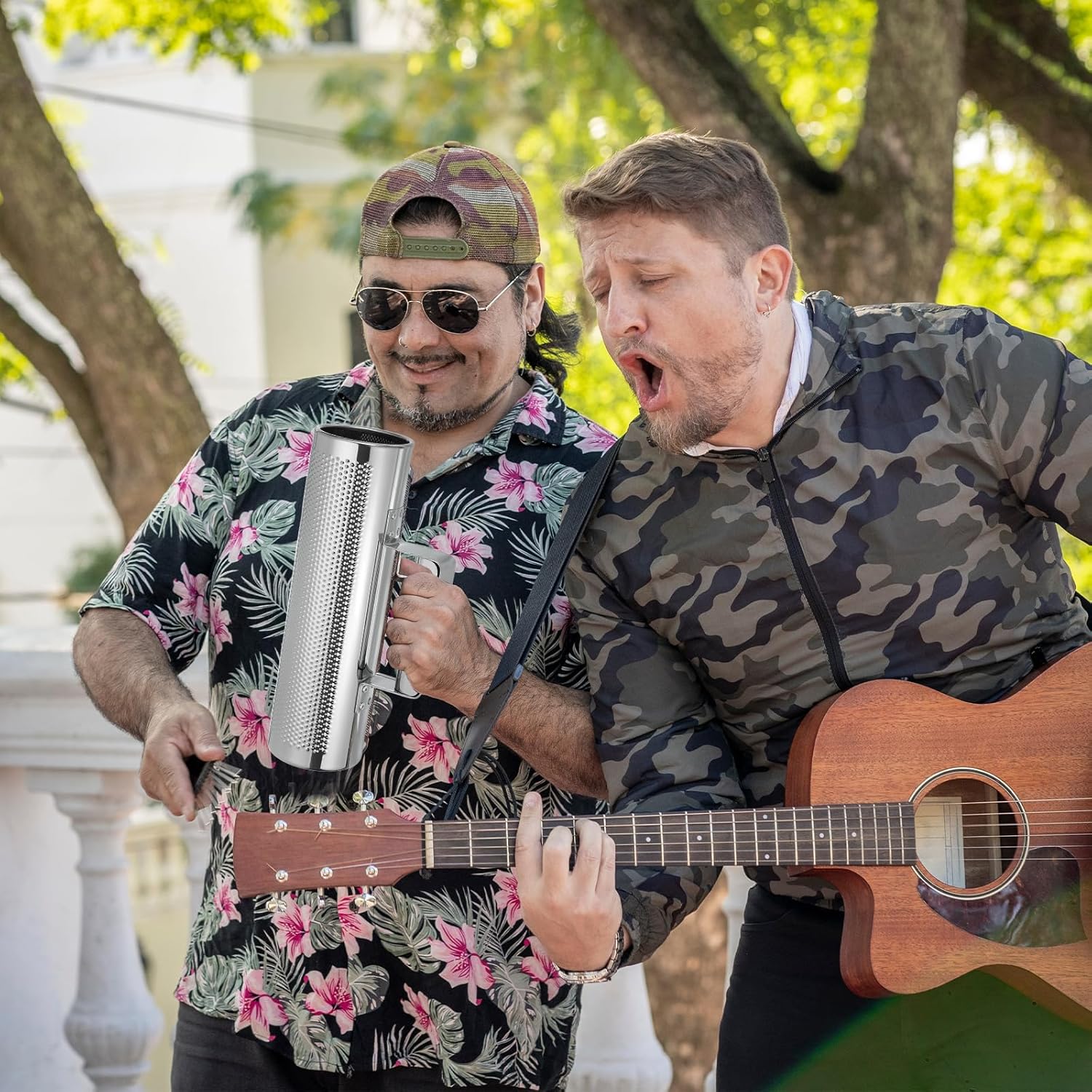 MECCANIXITY Stainless Steel Guiro Shaker Instrument 3" x 10" Latin Percussion Instrument with Scraper Musical Training Tool Metal Guiro for Band Sand Hammer Performance - Image 5