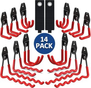laofeei Garage Hooks 14PC,Shed Orga...