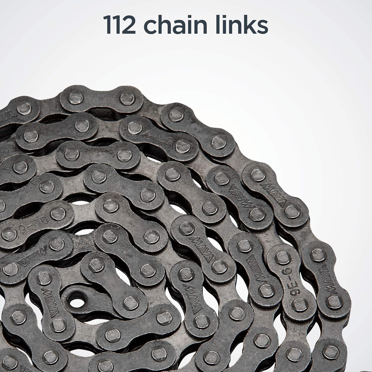 Schwinn Chain, Steel Replacement Chain, 112 Links, Fits Derailleur & Non-Derailleur Bikes, Single & Multi-Speed Bikes - Image 4