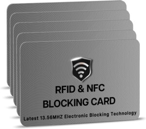 SaiTech IT 5 Pack RFID Blocking Car...