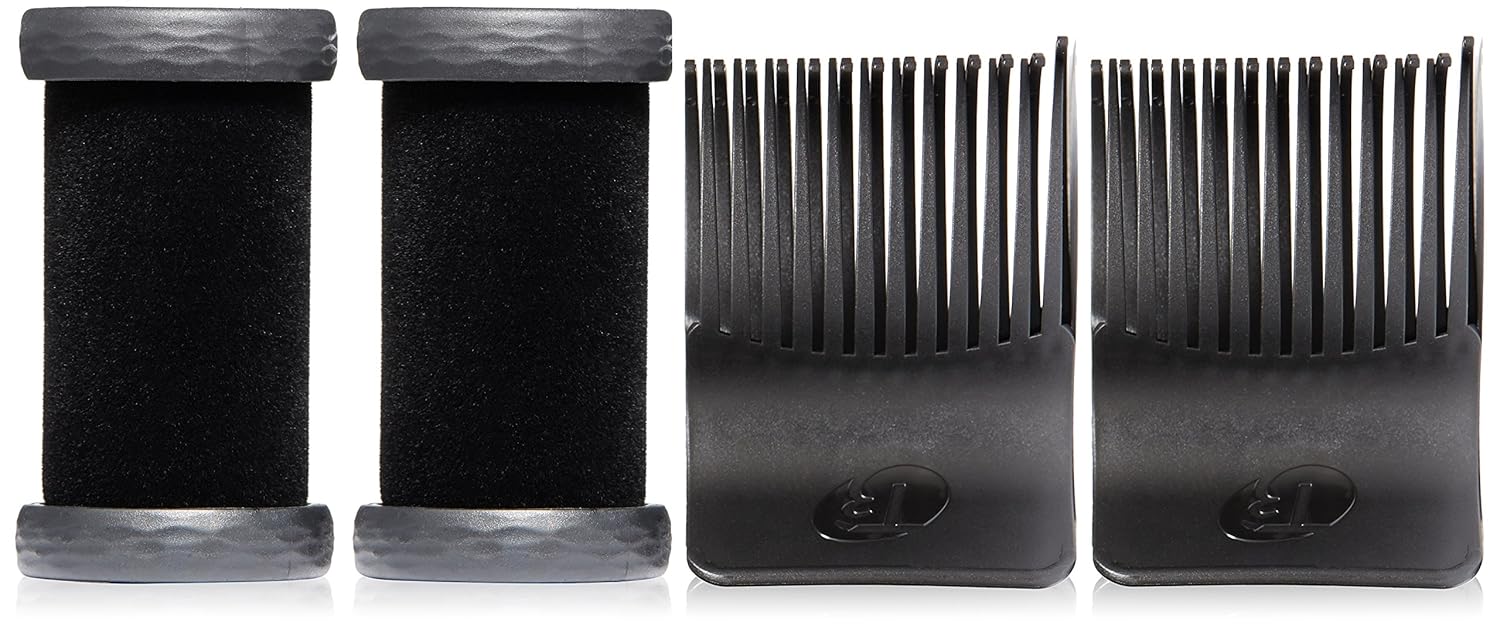 T3 Volumizing Hot Rollers LUXE (2 ct.) for Long Lasting Volume, Body & Shine | Compatible with T3 Volumizing Hot Rollers LUXE Set only