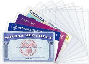 10 PCS Social Security Card Protect...